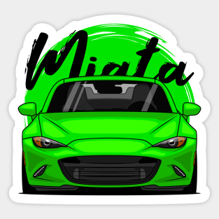 Green Miata MX5 ND Sticker